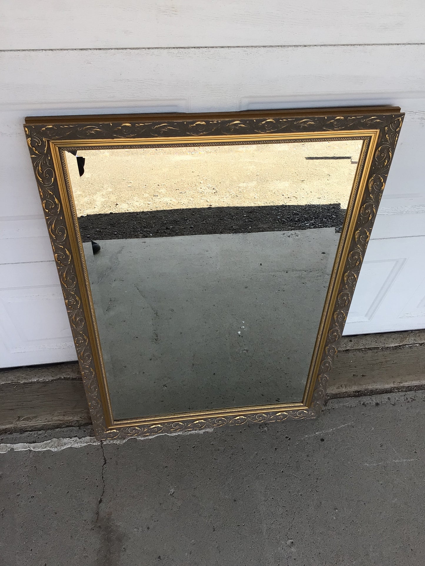 Vintage Gold Coloured Mirror