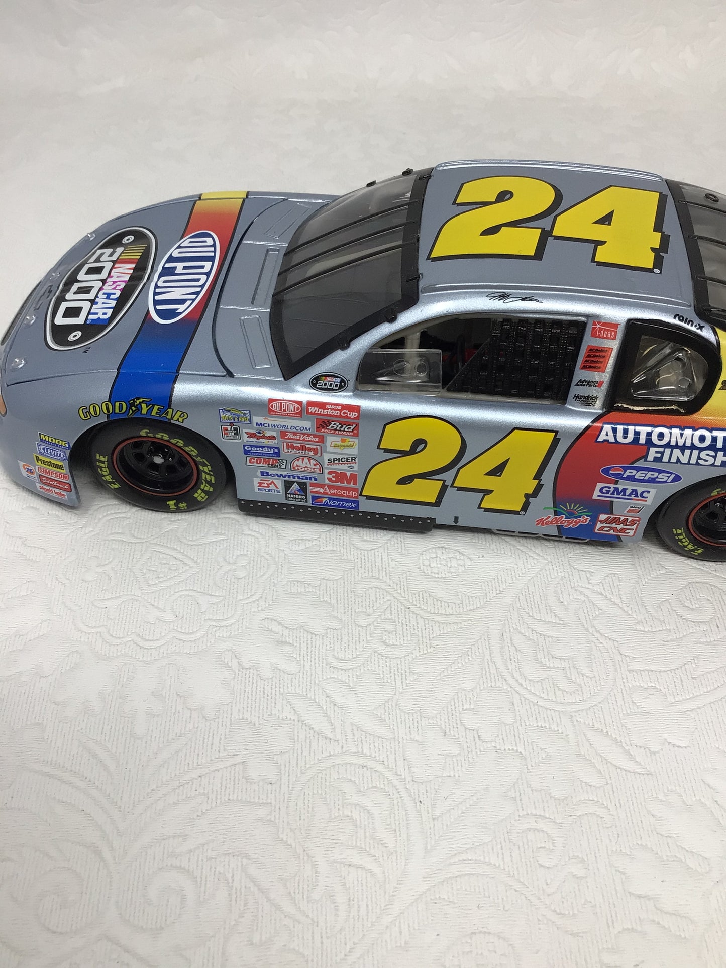2000 Du Pont Jeff Gordon 24 Nascar Diecast with Additional Merch
