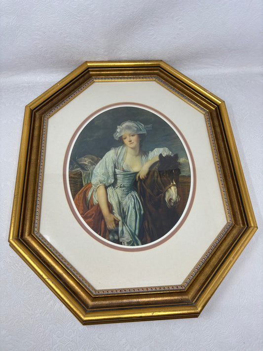 Framed Print of “The Milkmaid”