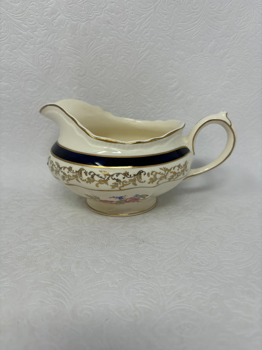 Vintage Pottery Gravy Boat Or Creamer Jug
