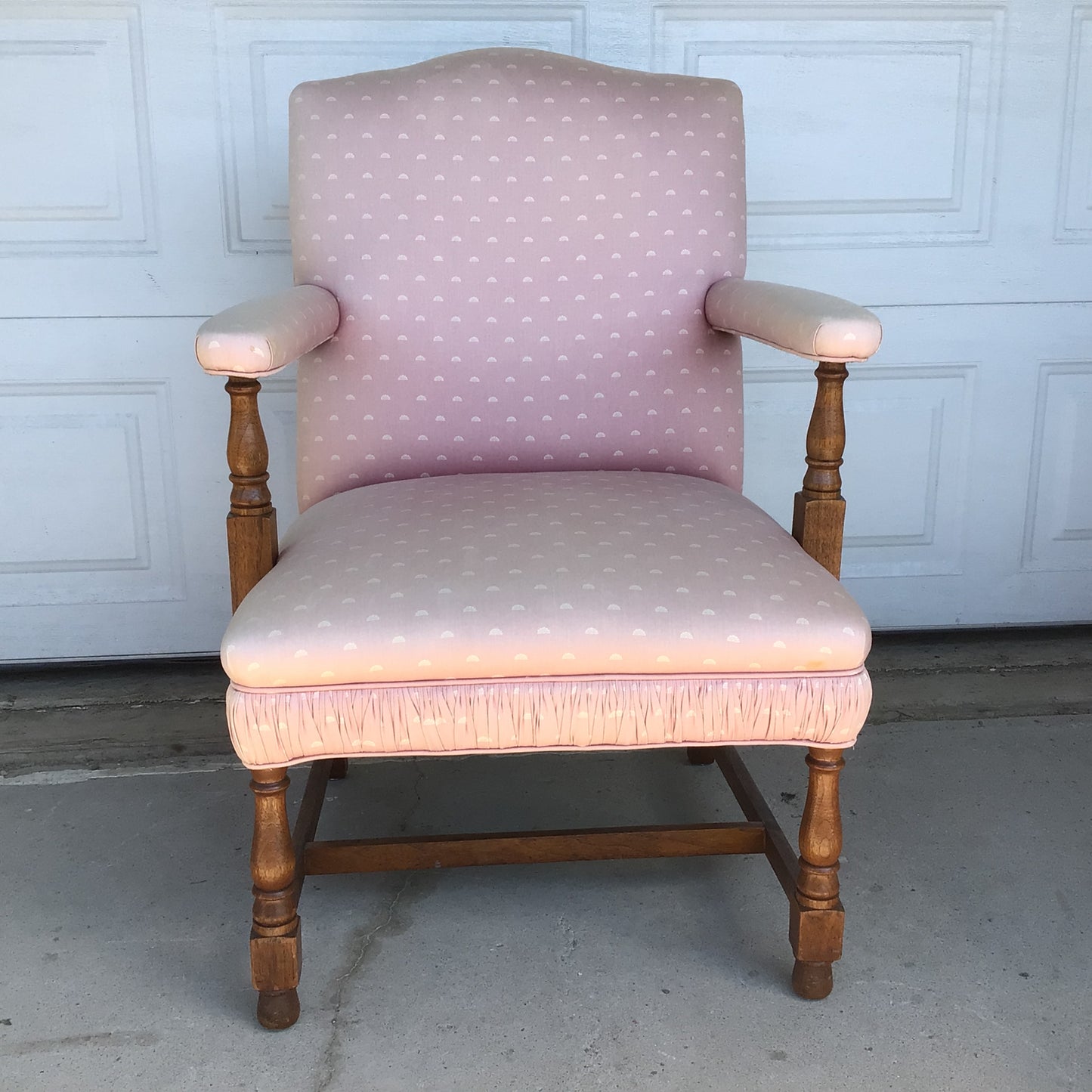 Pink Upholstered Chair