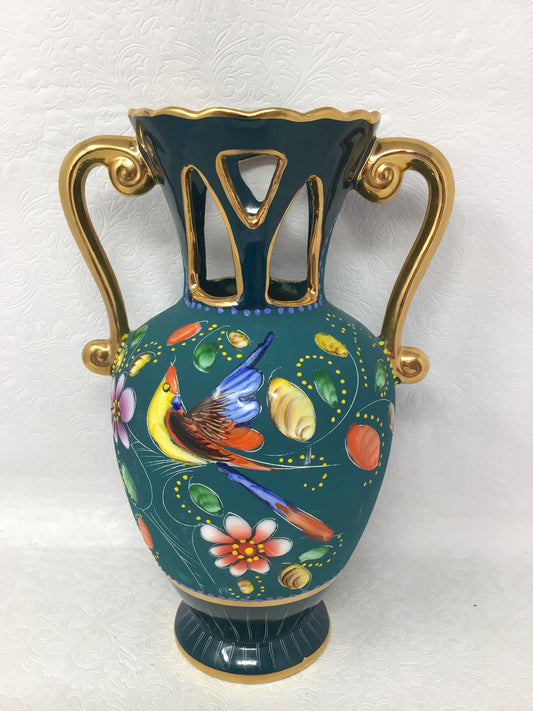 Vintage Hubert Bequet Quaregnon Vase