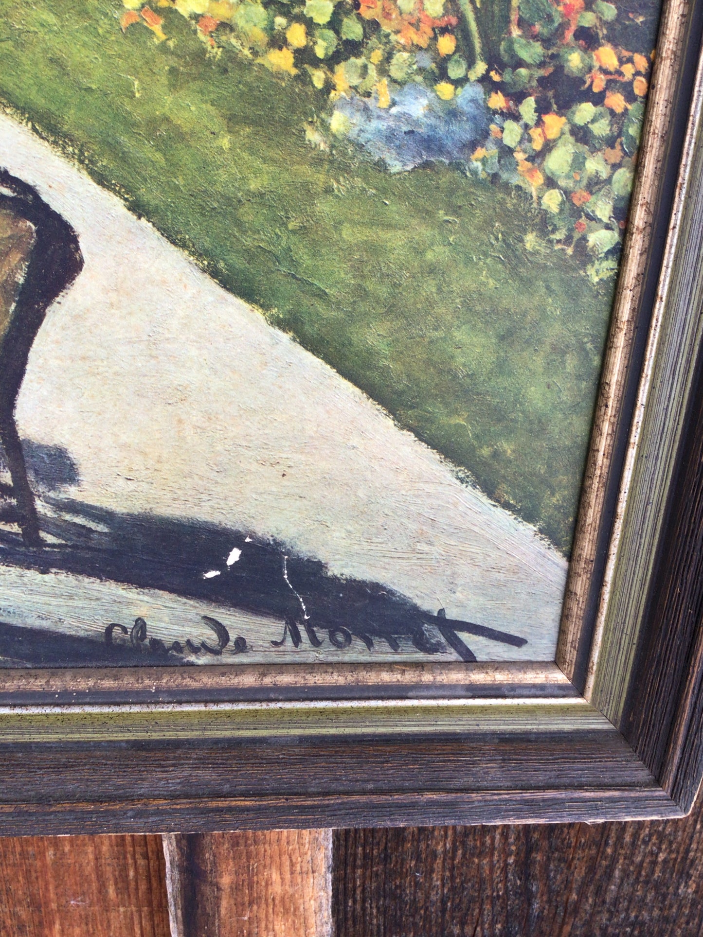 “Garden at Sainte-Adresse” by Claude Monet