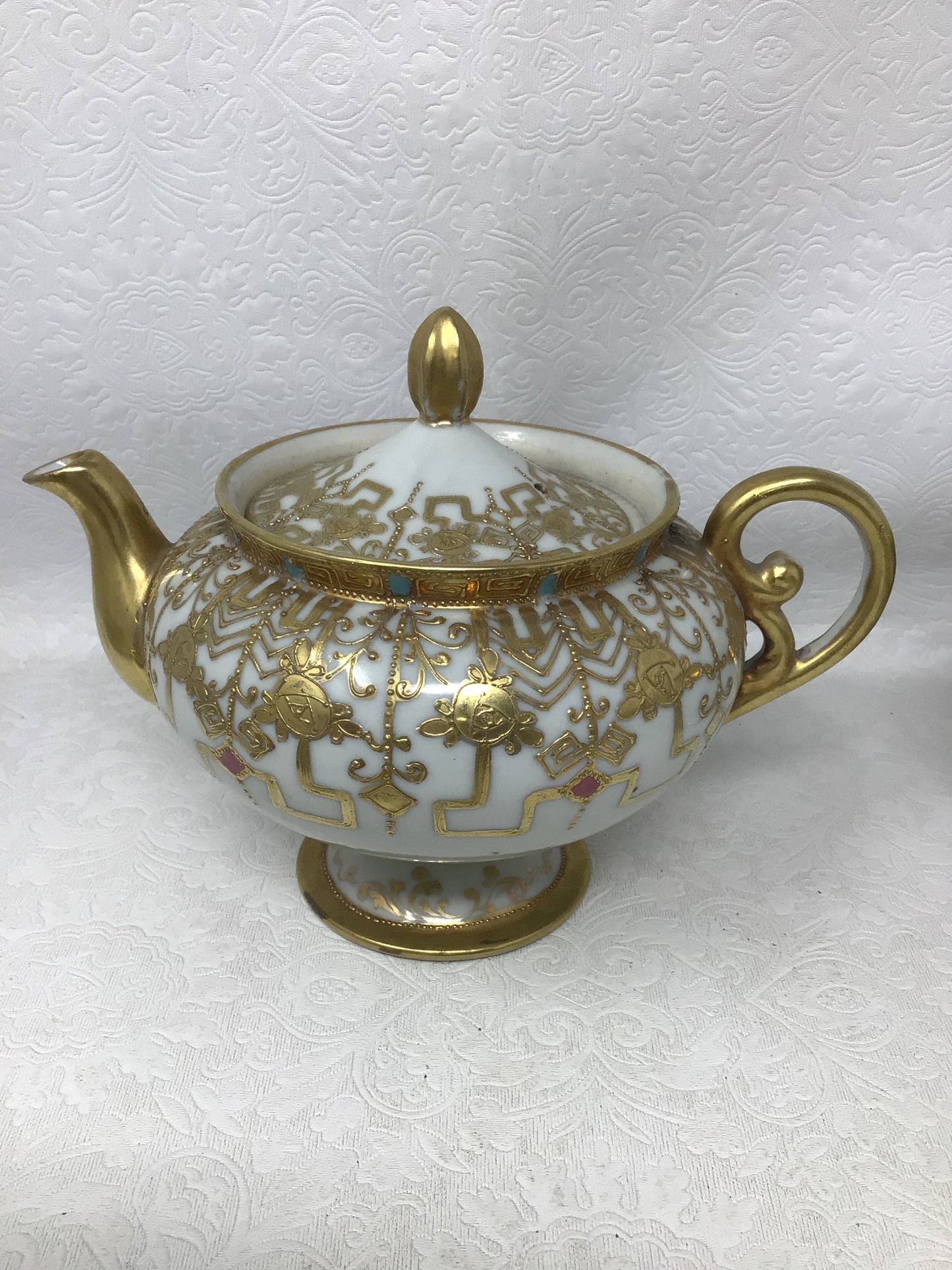 17 Piece Vintage Nippon Tea Set