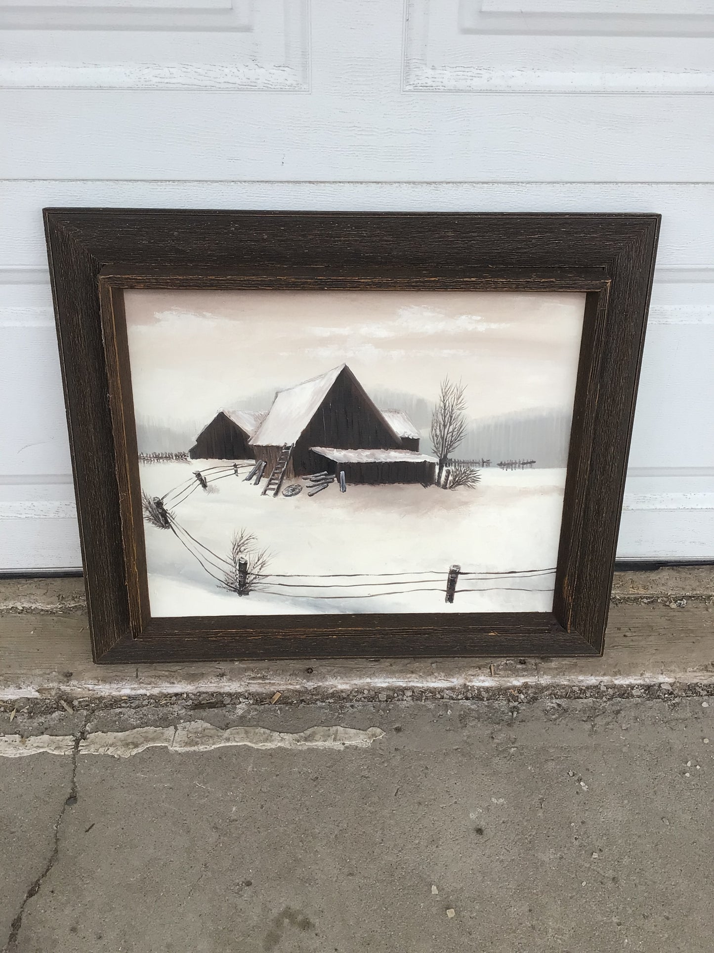 “Winterscape” Framed Print