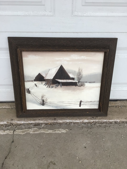“Winterscape” Framed Print