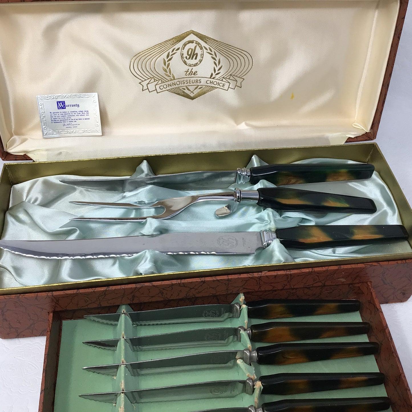 Vintage Glo Hill Connoisseurs Choice Cutlery Set