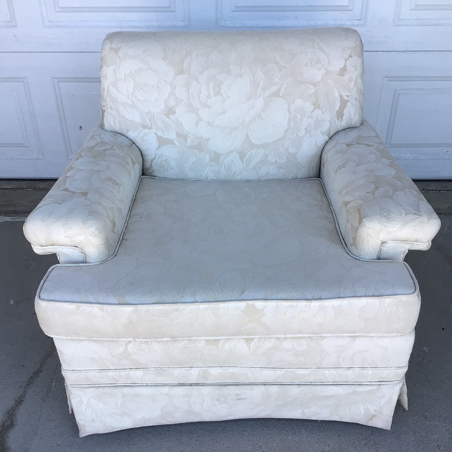 Large Cream Coloured Chair