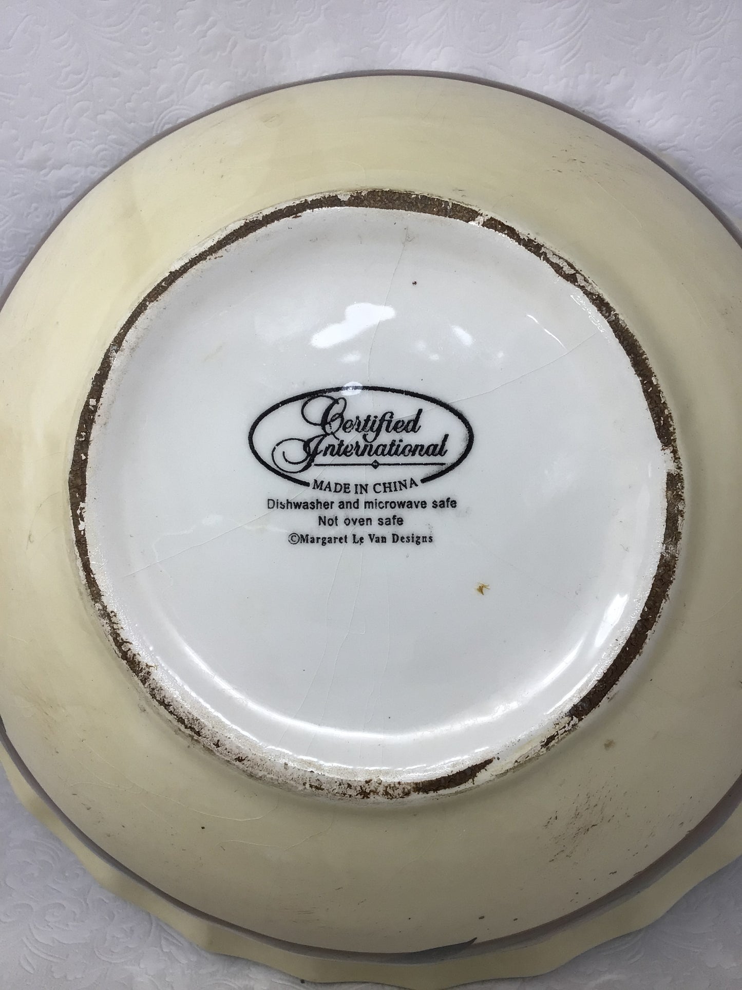Scalloped Sunflower Mixing Bowl