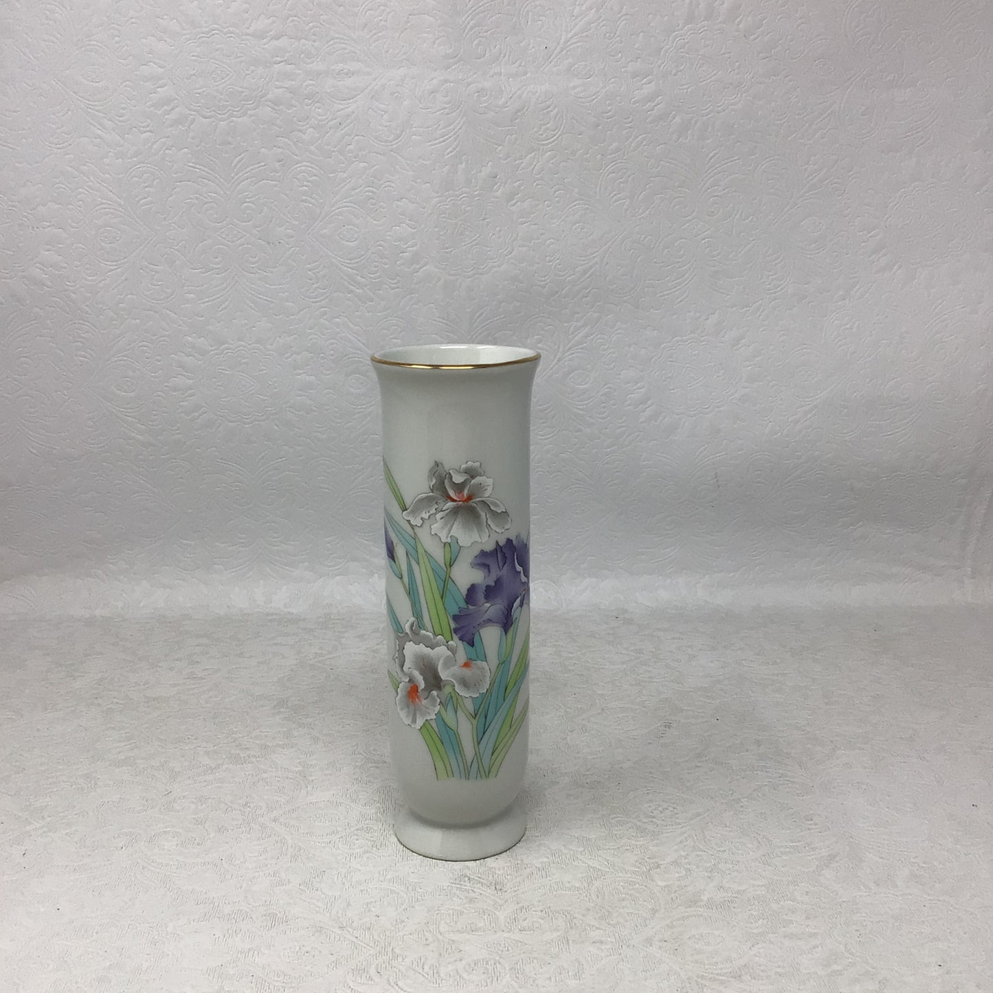 Otagiri Iris Bouquet Porcelain Vase
