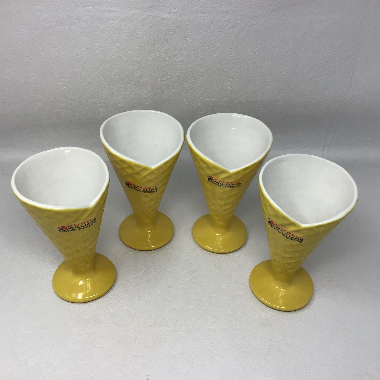 Set of Four Maxwell Williams Parfait Glasses