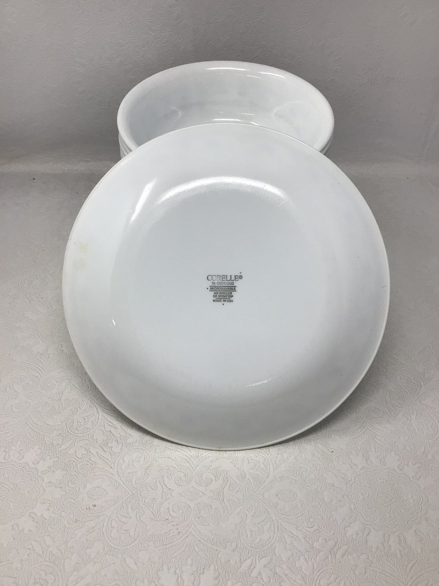 Set of Corelle Dinnerware In Morning Blue