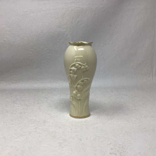 Lenox Lily of the Valley Patterned Bud Vase