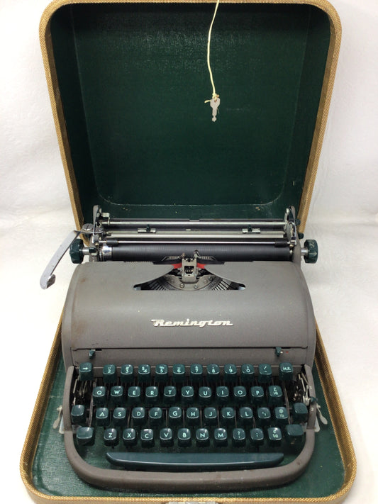 Vintage Remington Quiet-Riter Portable Typewriter