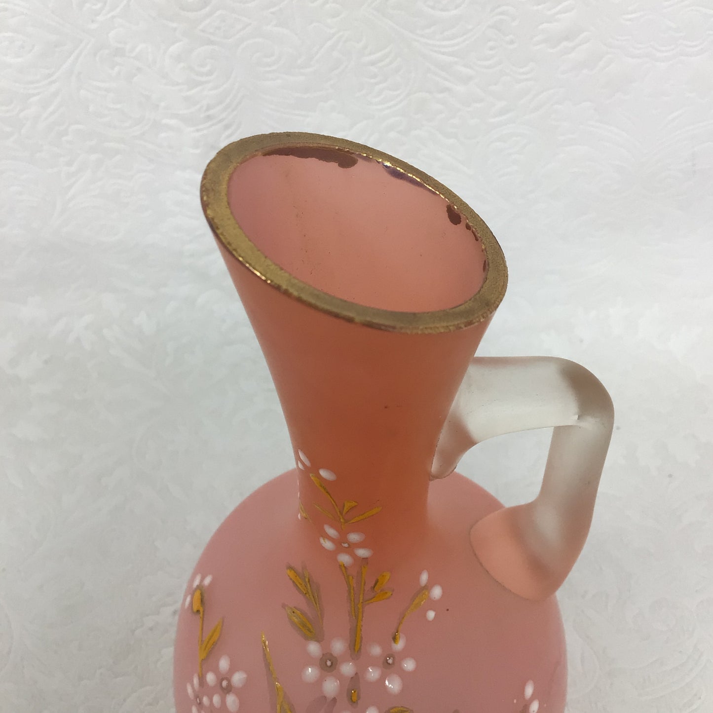 Vintage Victorian Handblown Pitcher