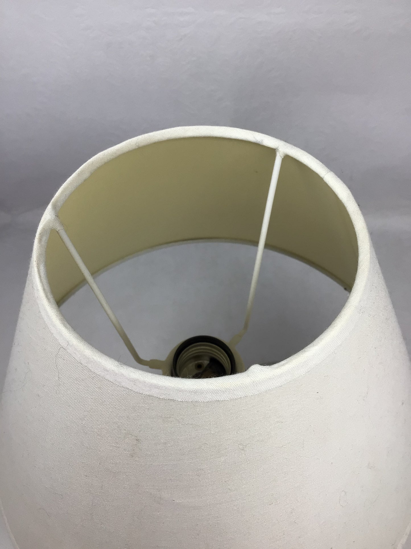 Small White Ceramic Lamp