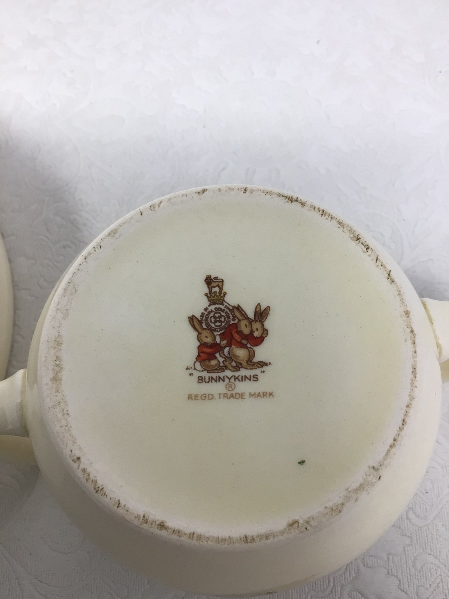 Royal Doulton Bunnykins Baby Dish and Cup