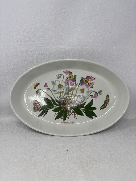 Vintage Portmeirion Botanic Garden Oval Baking Dish