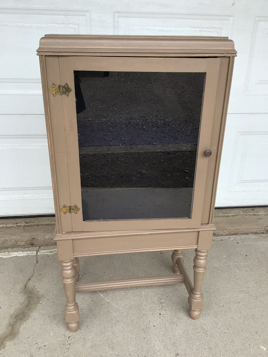 Mocha Brown Modern Standing Cabinet