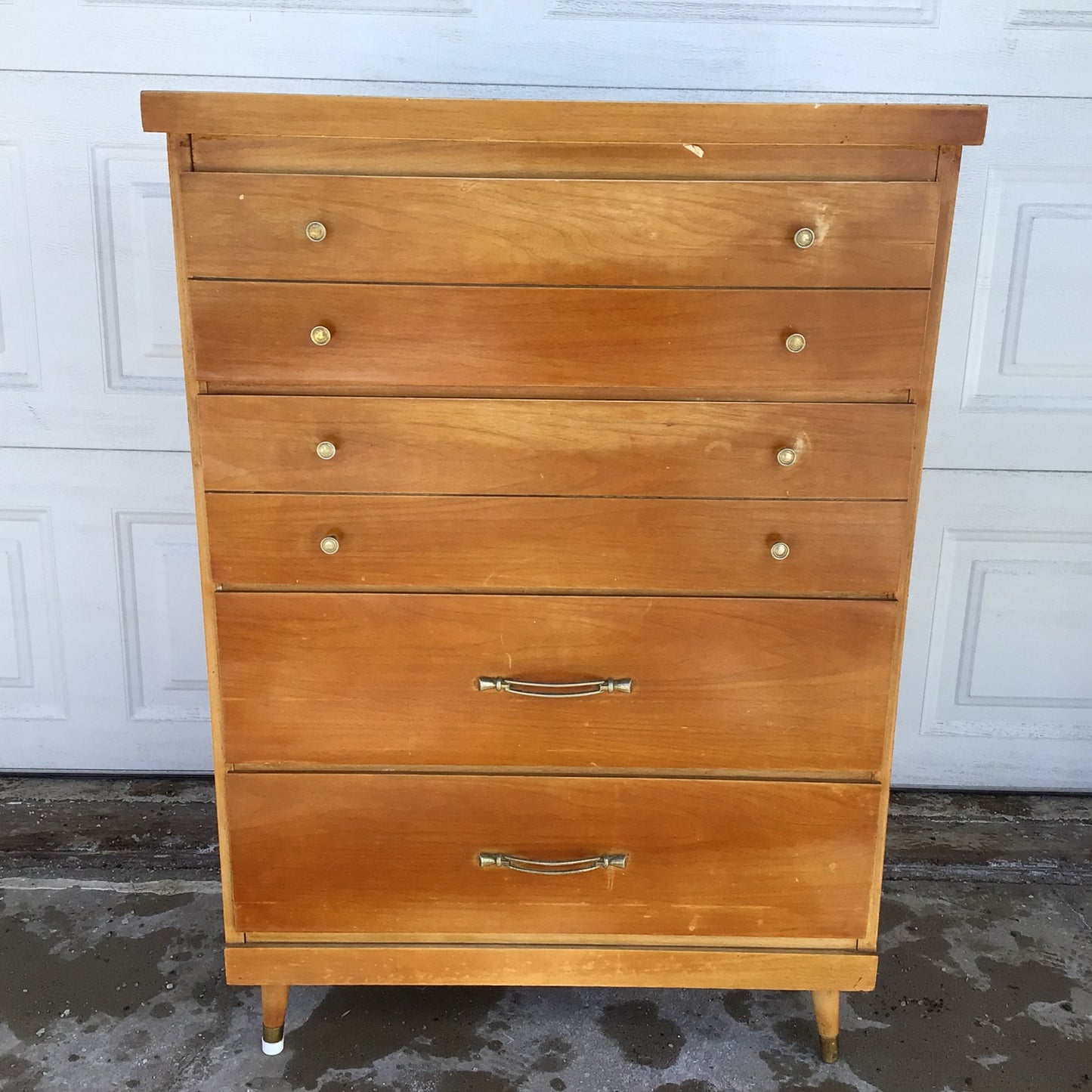 Vintage MCM 4 Drawer Dresser