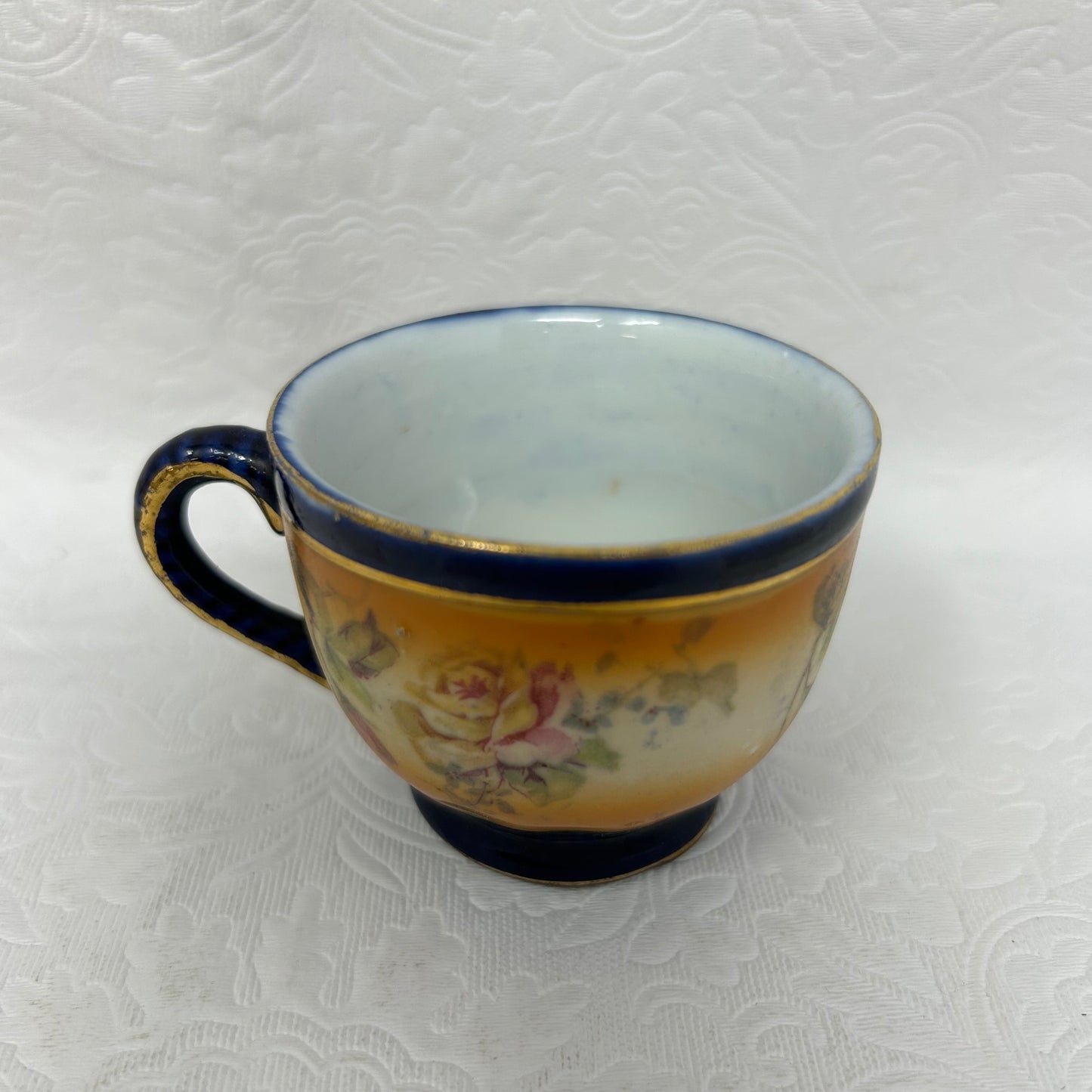 Vintage Multicolour Floral Tea Set of 14