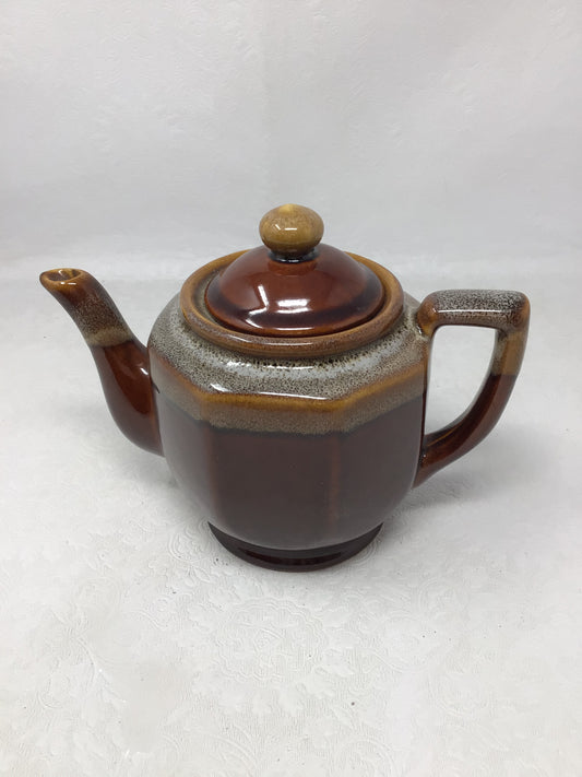 Brown Drip Glaze Teapot