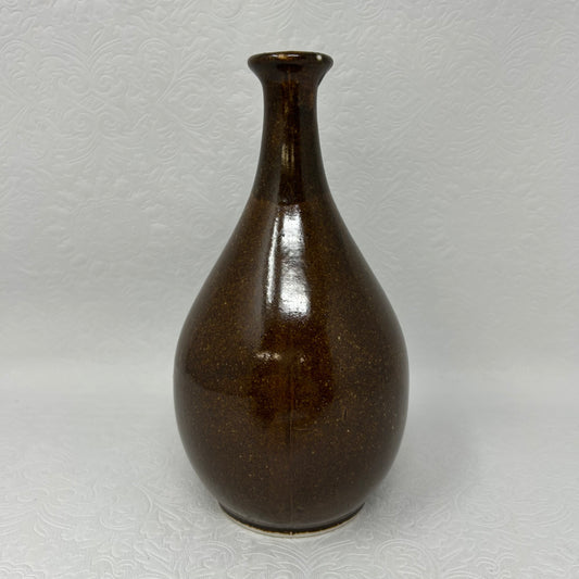 Mini Ceramic Brown Vase
