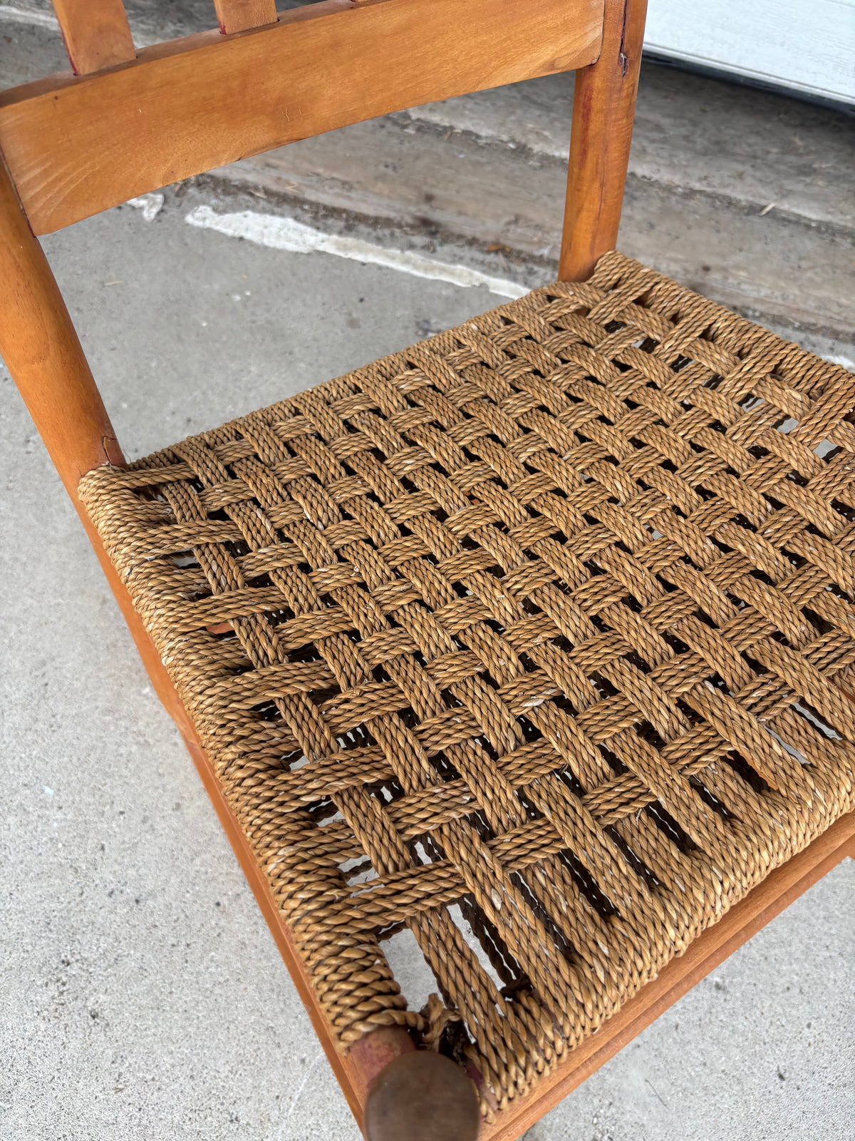 Vintage Wooden Rocking Chair