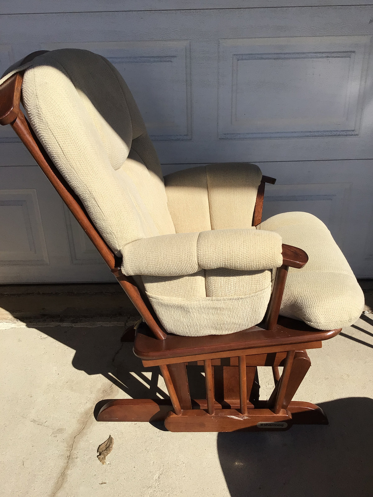 Rocker Glider with Ottoman