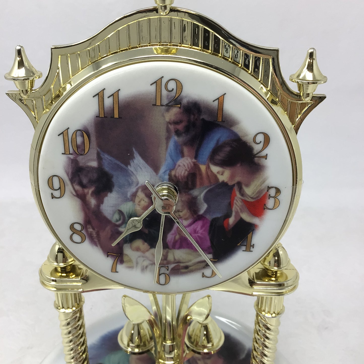 Peace on Earth Mantle Clock