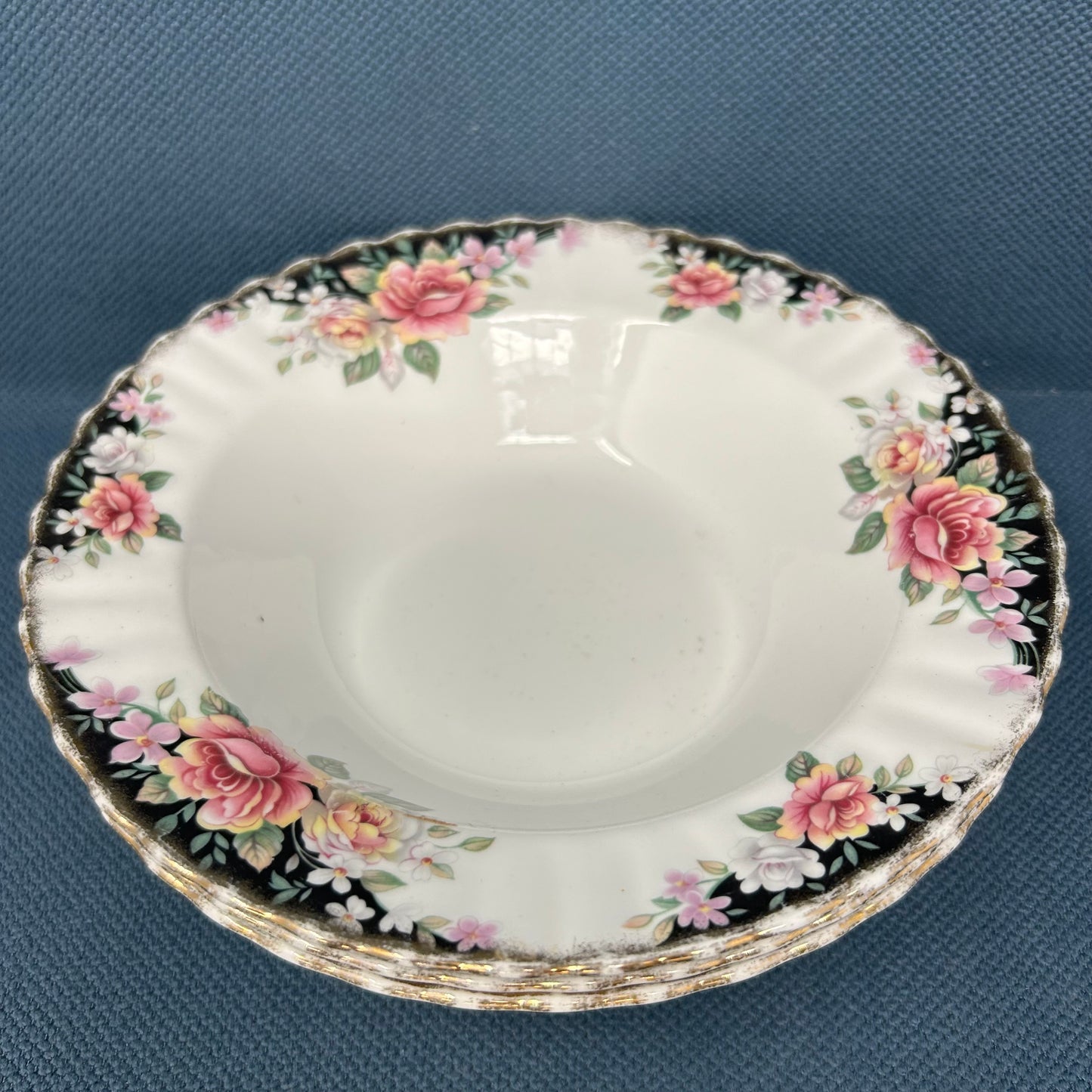 Set of 3 Royal Albert Dessert Bowls