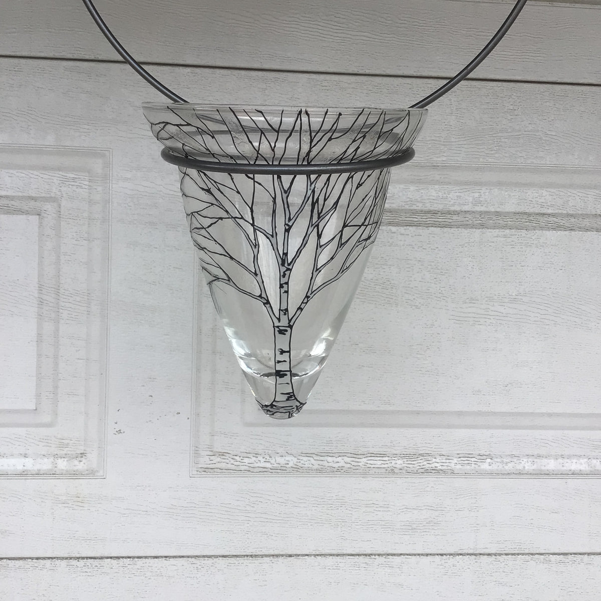Wrought Iron Candle Chandelier