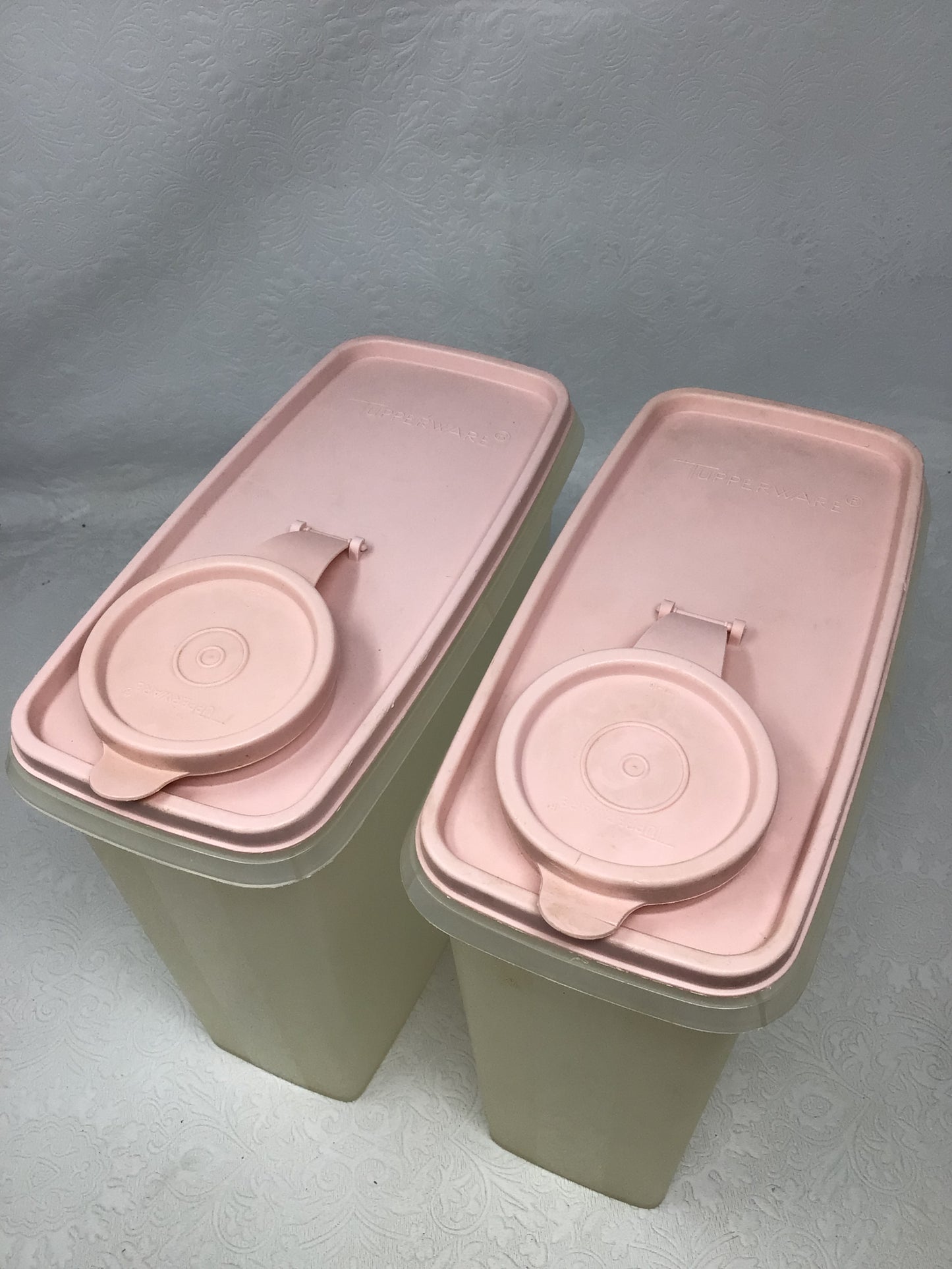 Set of 3 Vintage Tupperware Storage Containers