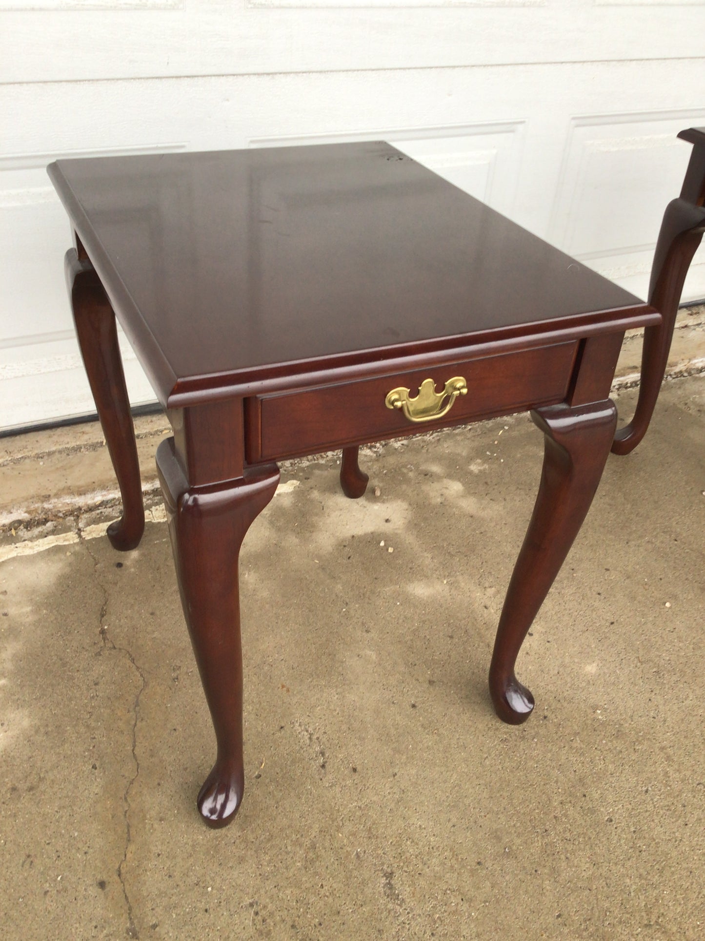 Vintage Queen Anne Style Nightstand