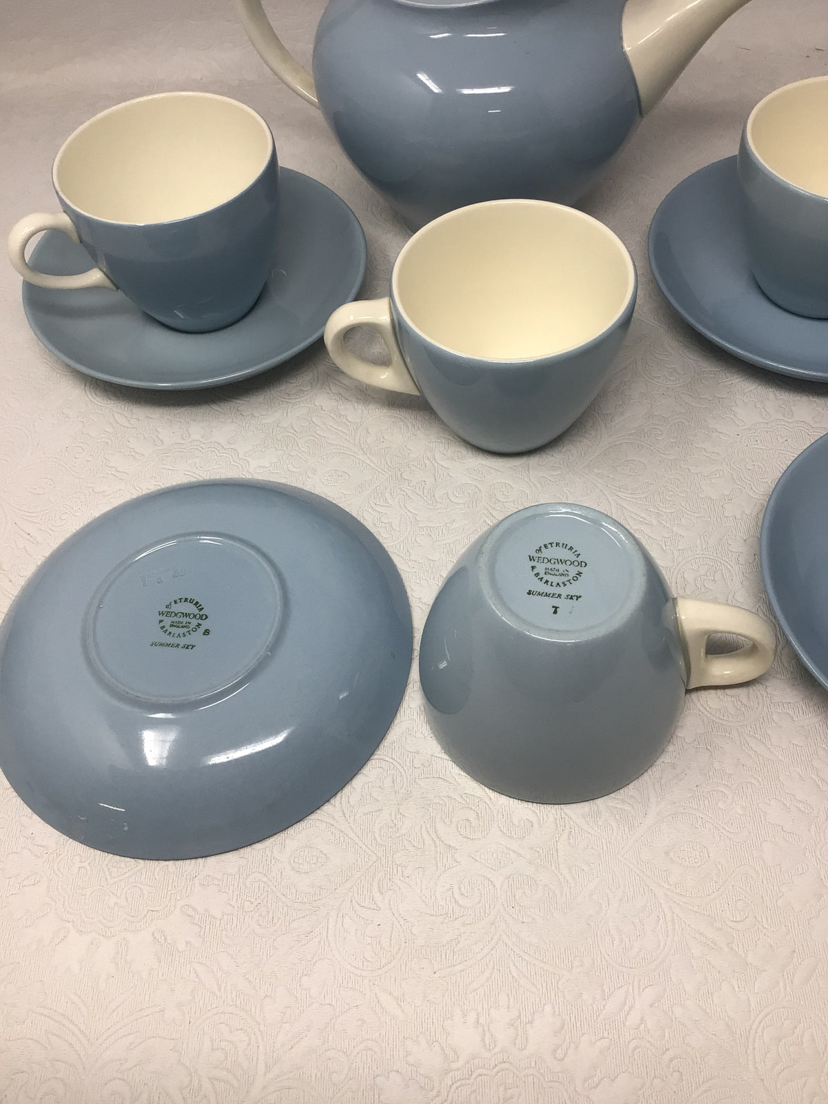Vintage Wedgwood “Summer Sky” Tea Set
