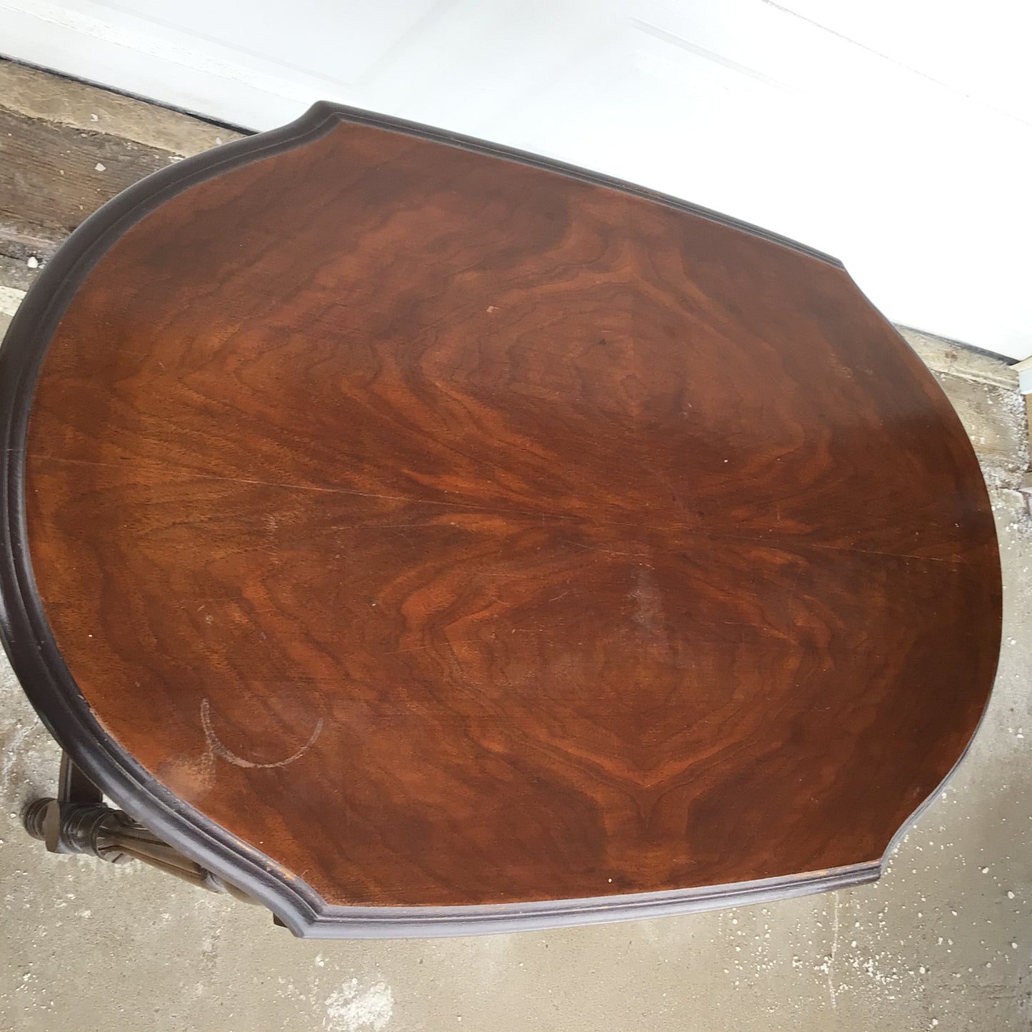 Dark Wood Entry Table