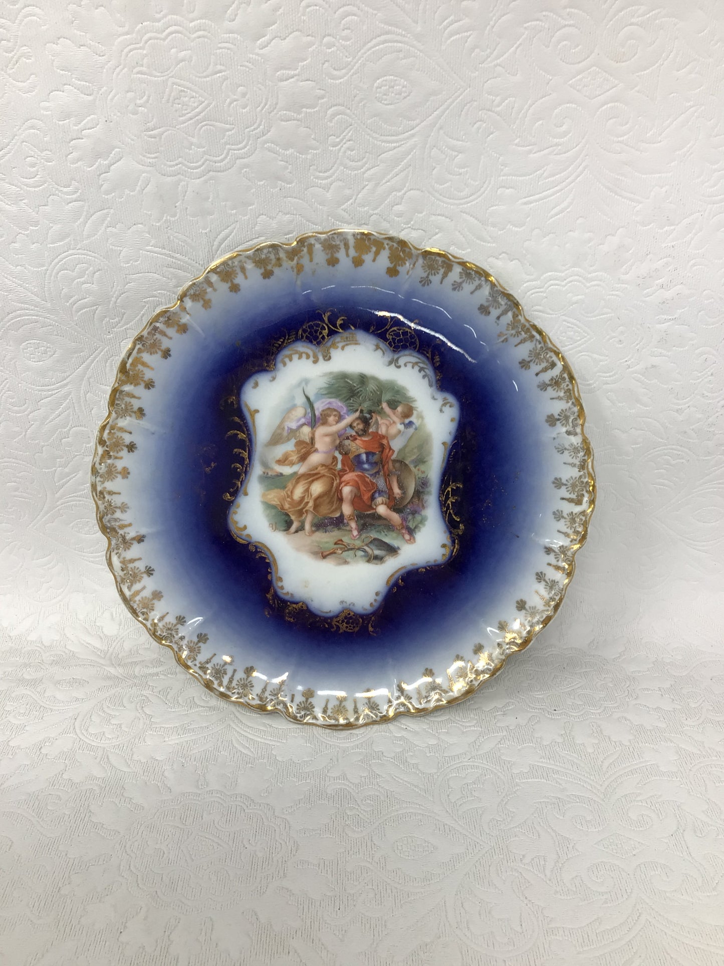 1890s Royal Bavarian Porcelain Plate