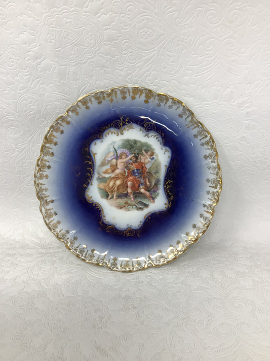 1890s Royal Bavarian Porcelain Plate