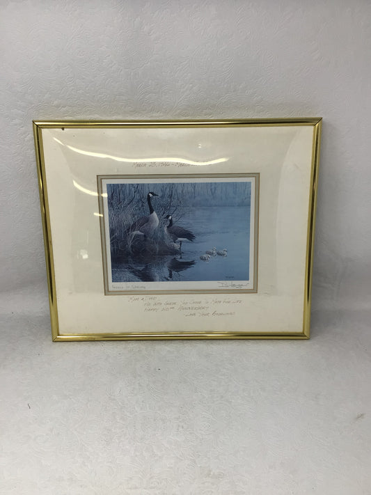 “Geese in Spring” Signed Don Li-Leger