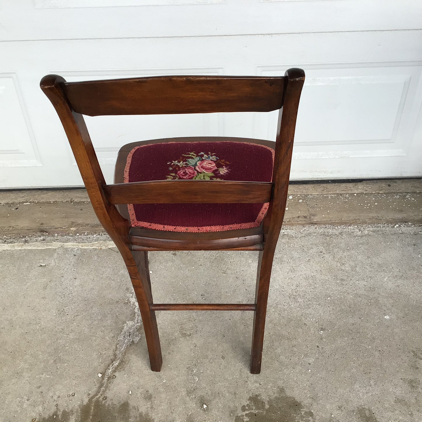 Vintage Embroidered Chair