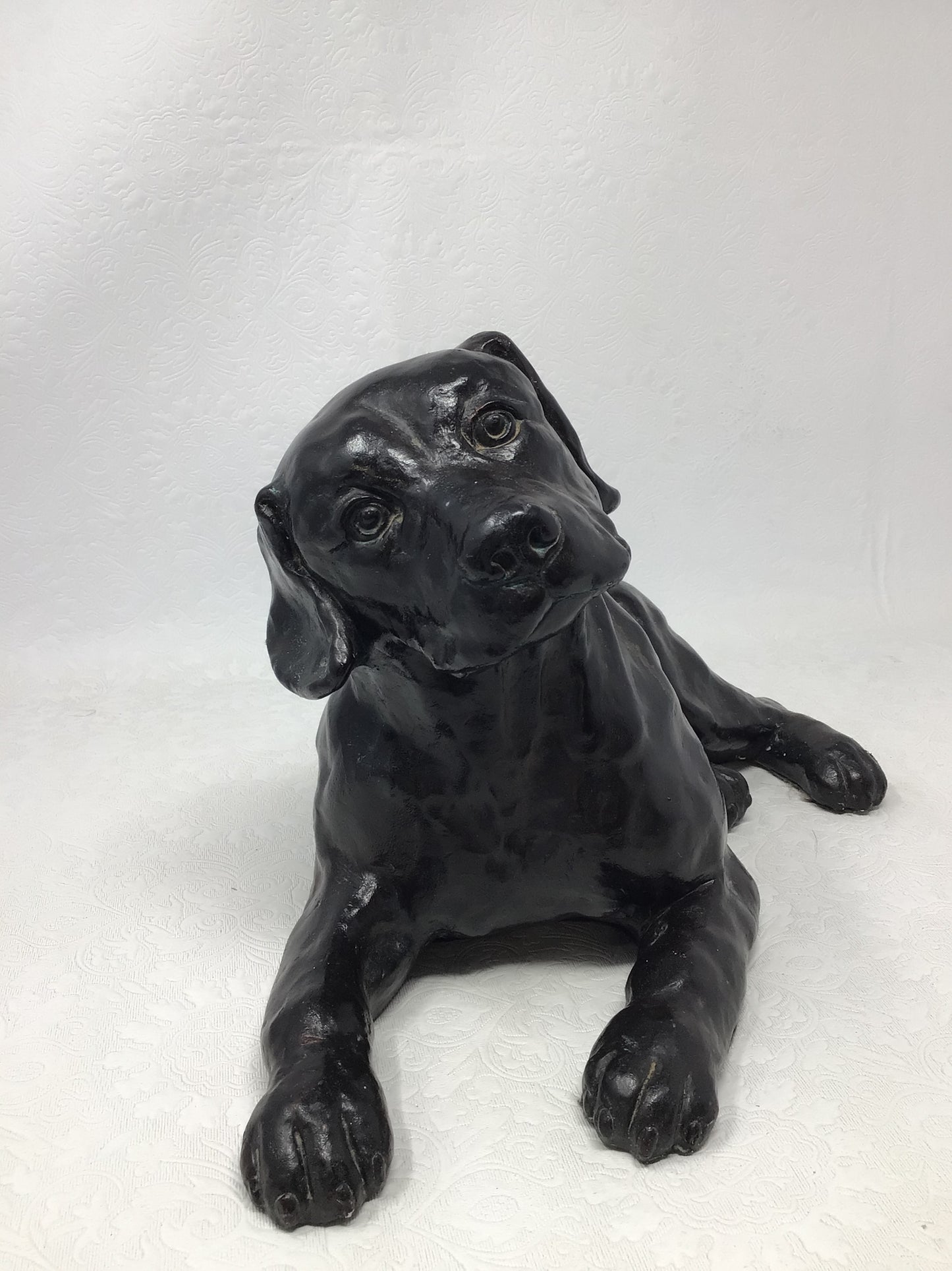 1983 Austin Productions Black Lab Doorstop