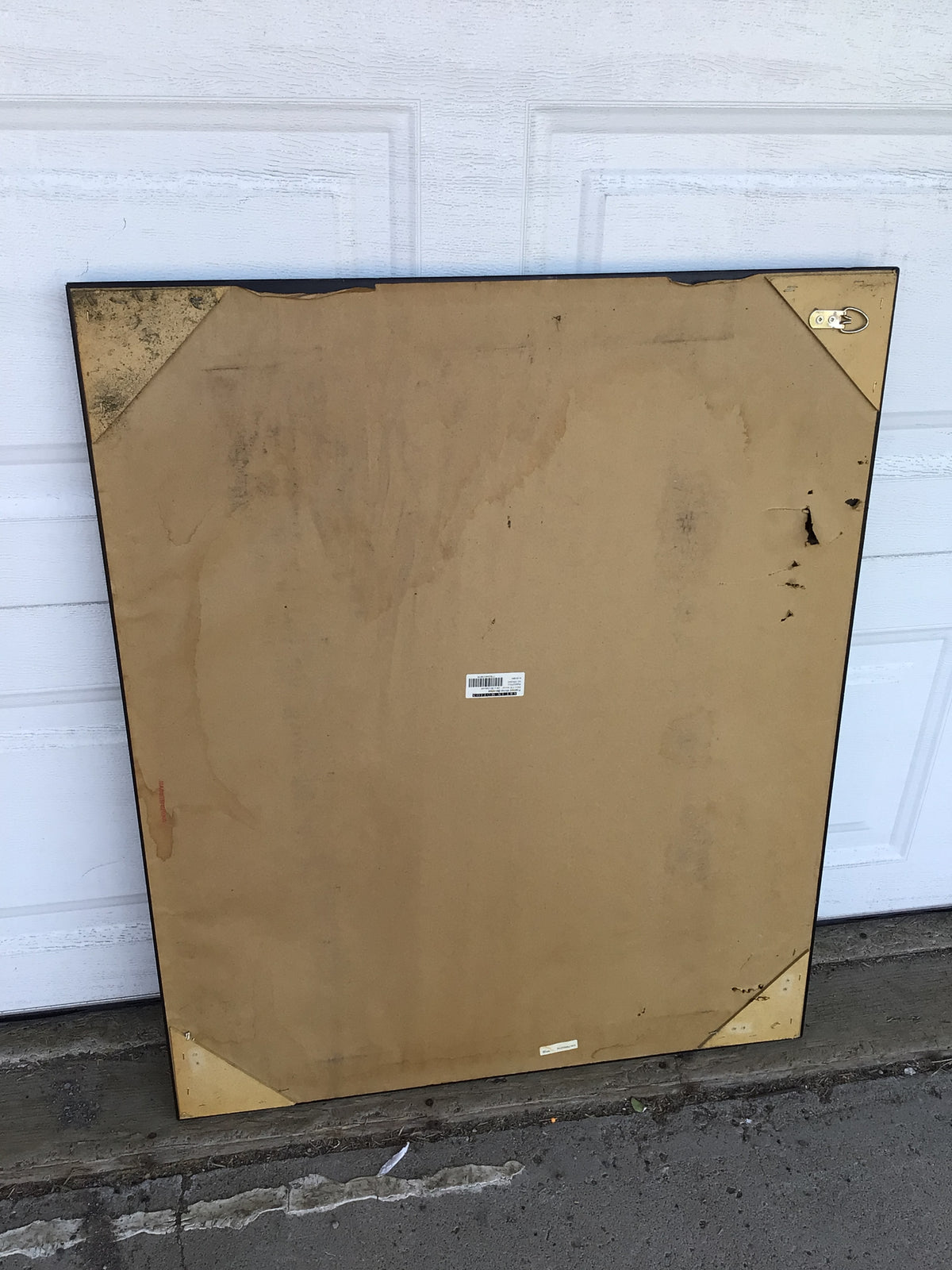 Beveled Glass Wall Mirror