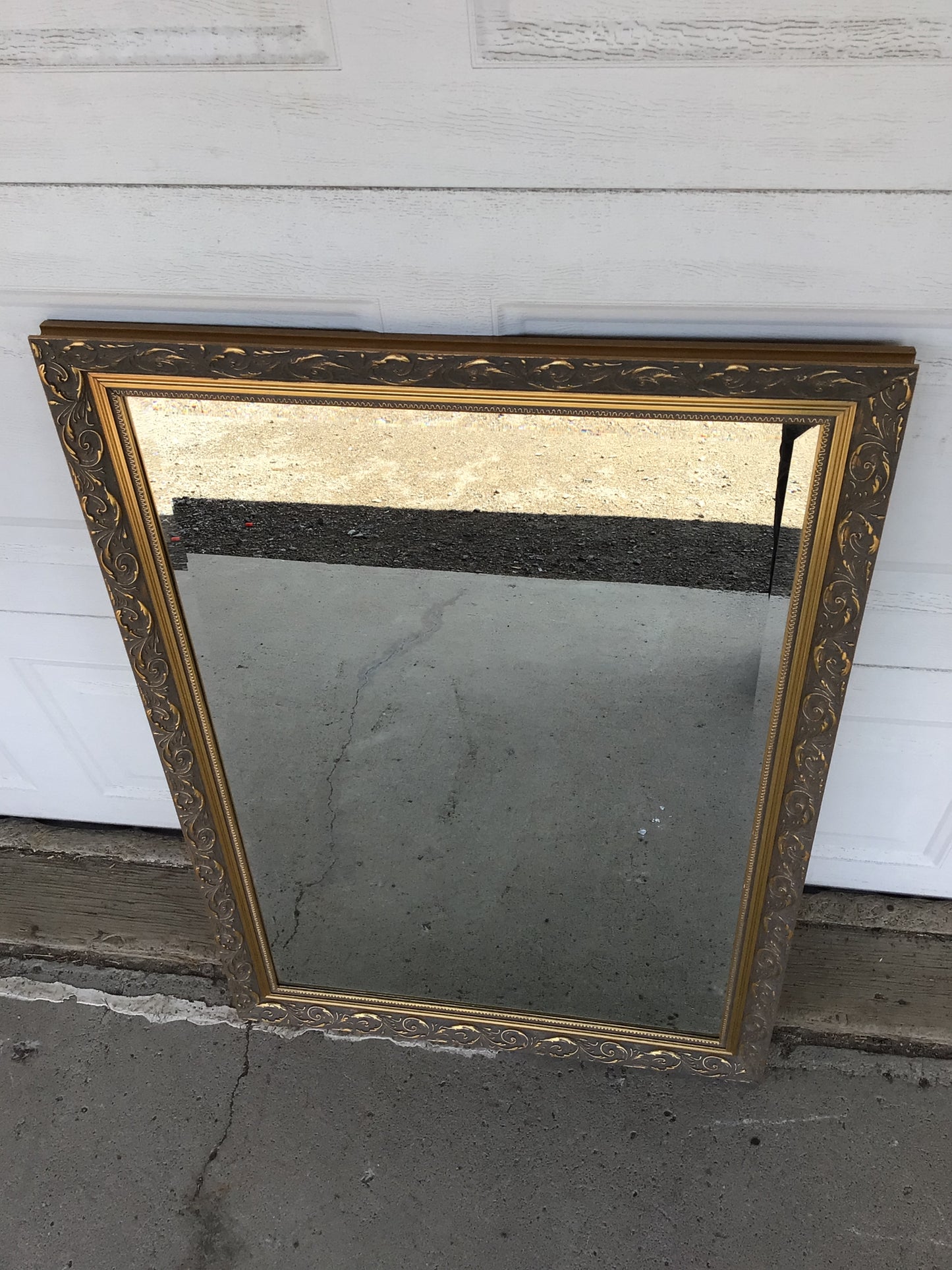 Vintage Gold Coloured Mirror