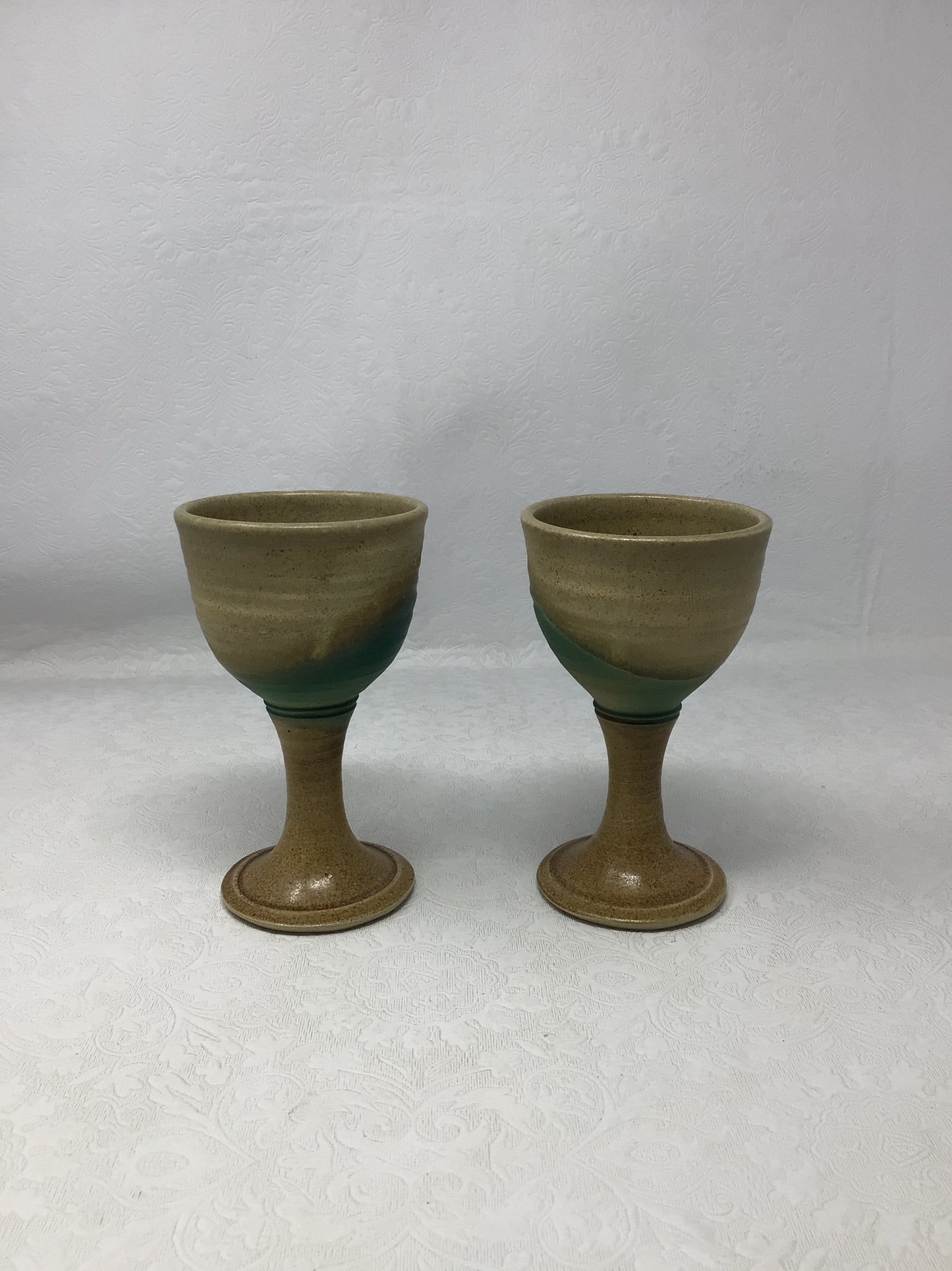 Handmade Studio Pottery Goblets