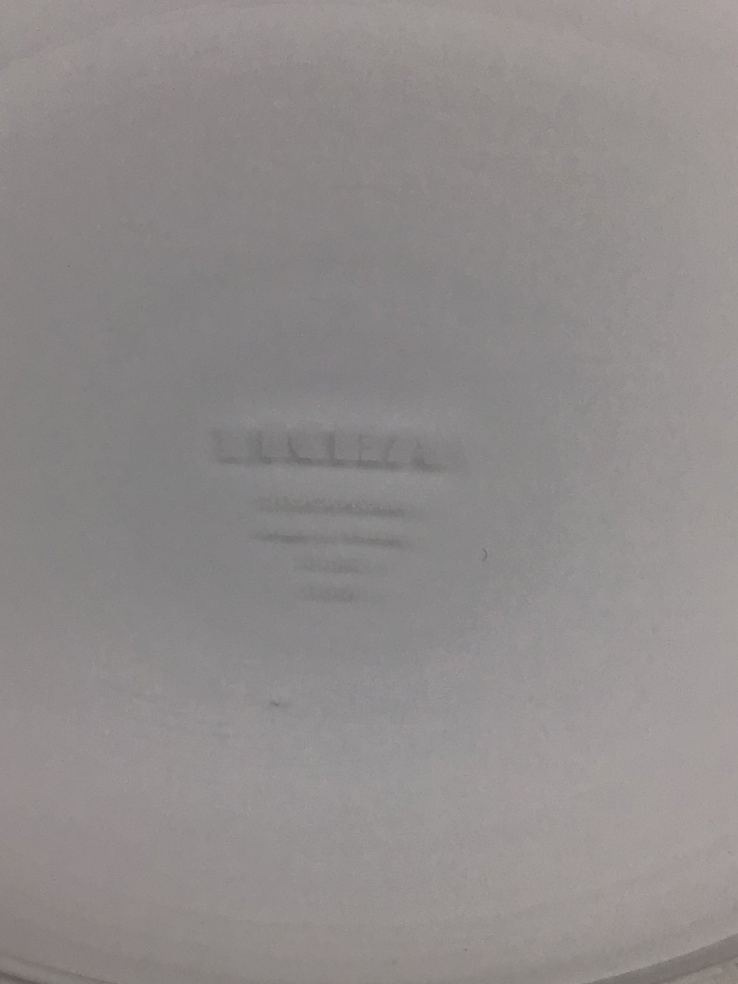 White Large Retro IKEA Vase