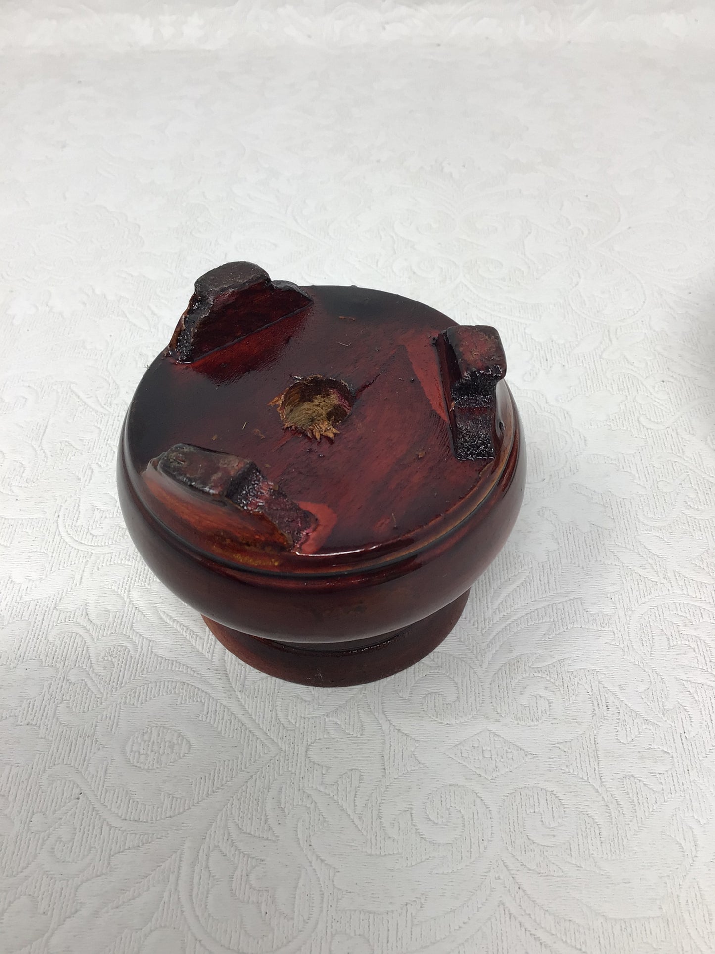 Spinning Reverse Painted Great Wall of China Orb