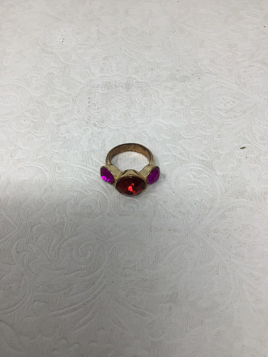 Stella & Dot Red and Pink Ring
