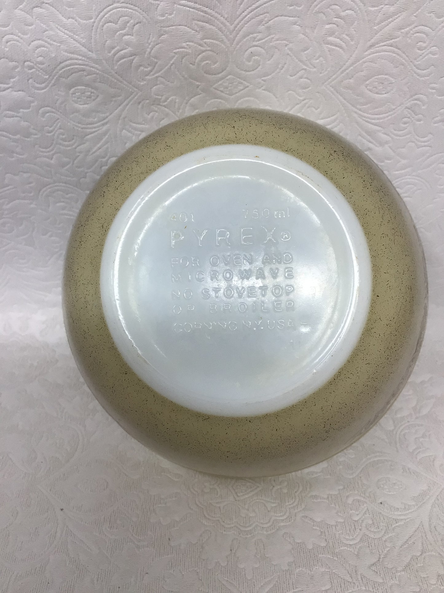 Set of Two Vintage Pyrex Forest Fancies Mushroom Bowls