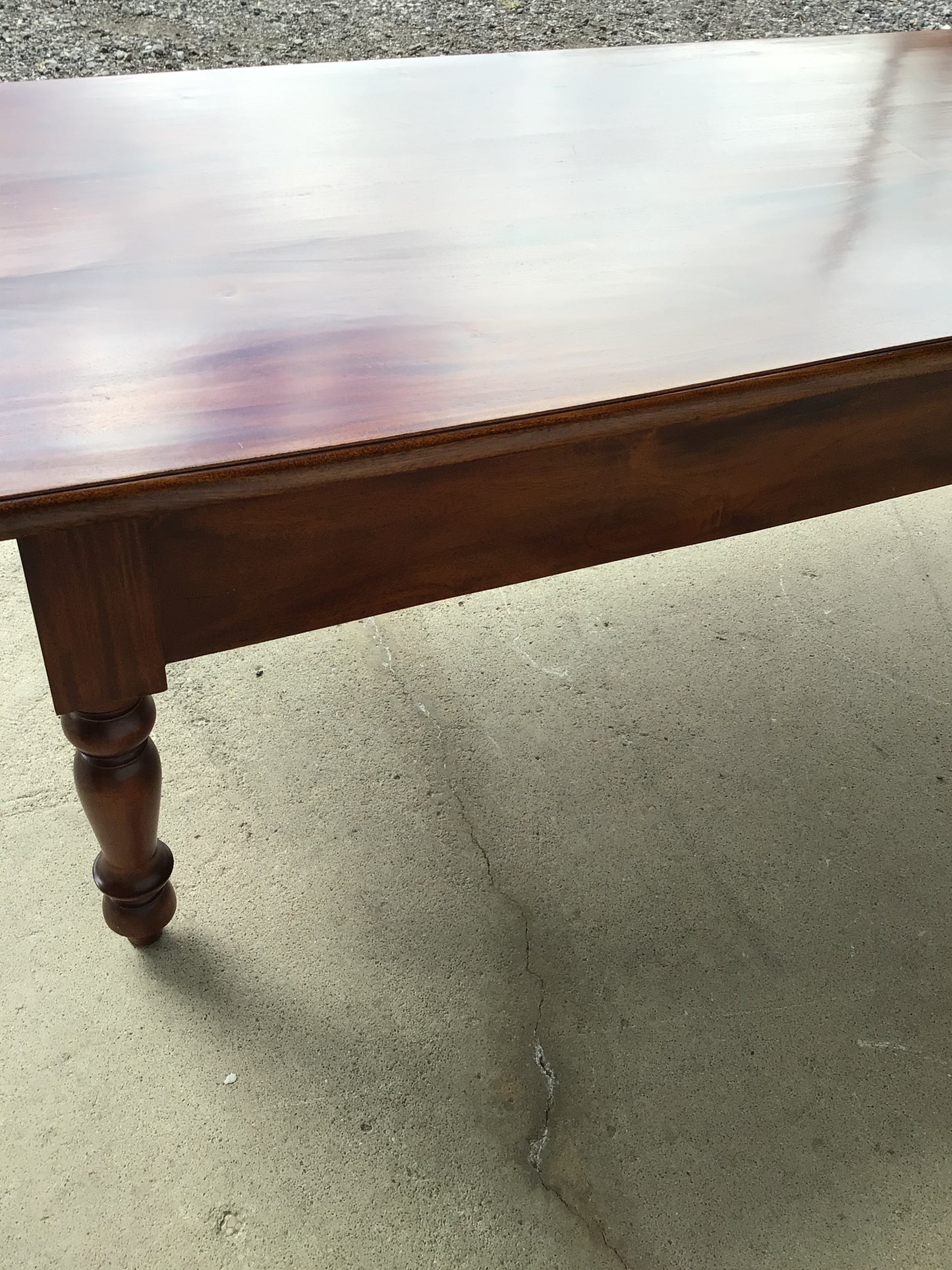 Colonial Style Mahogany Coffee Table