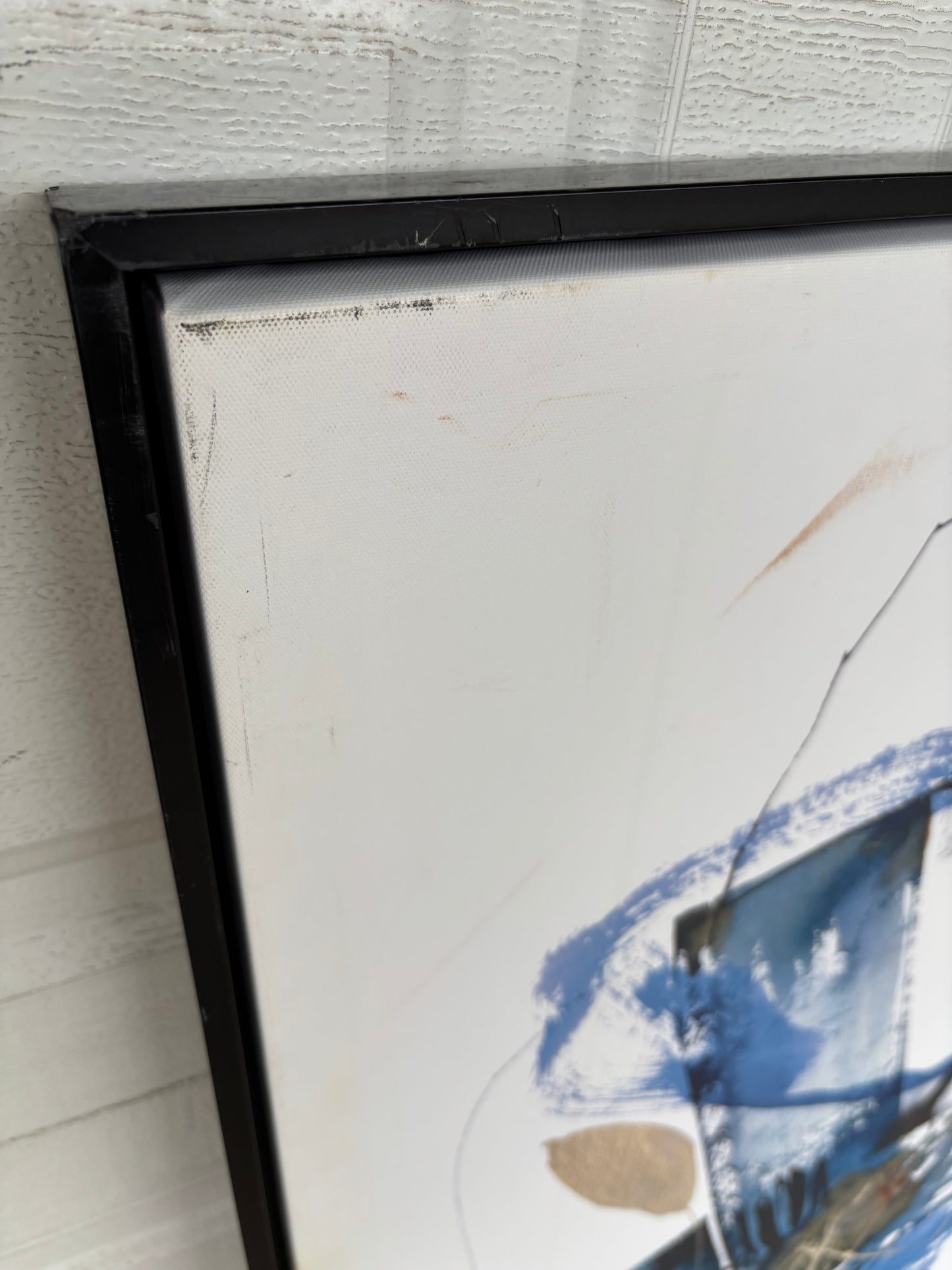 Blue Buzz 11 Abstract Art Piece #2